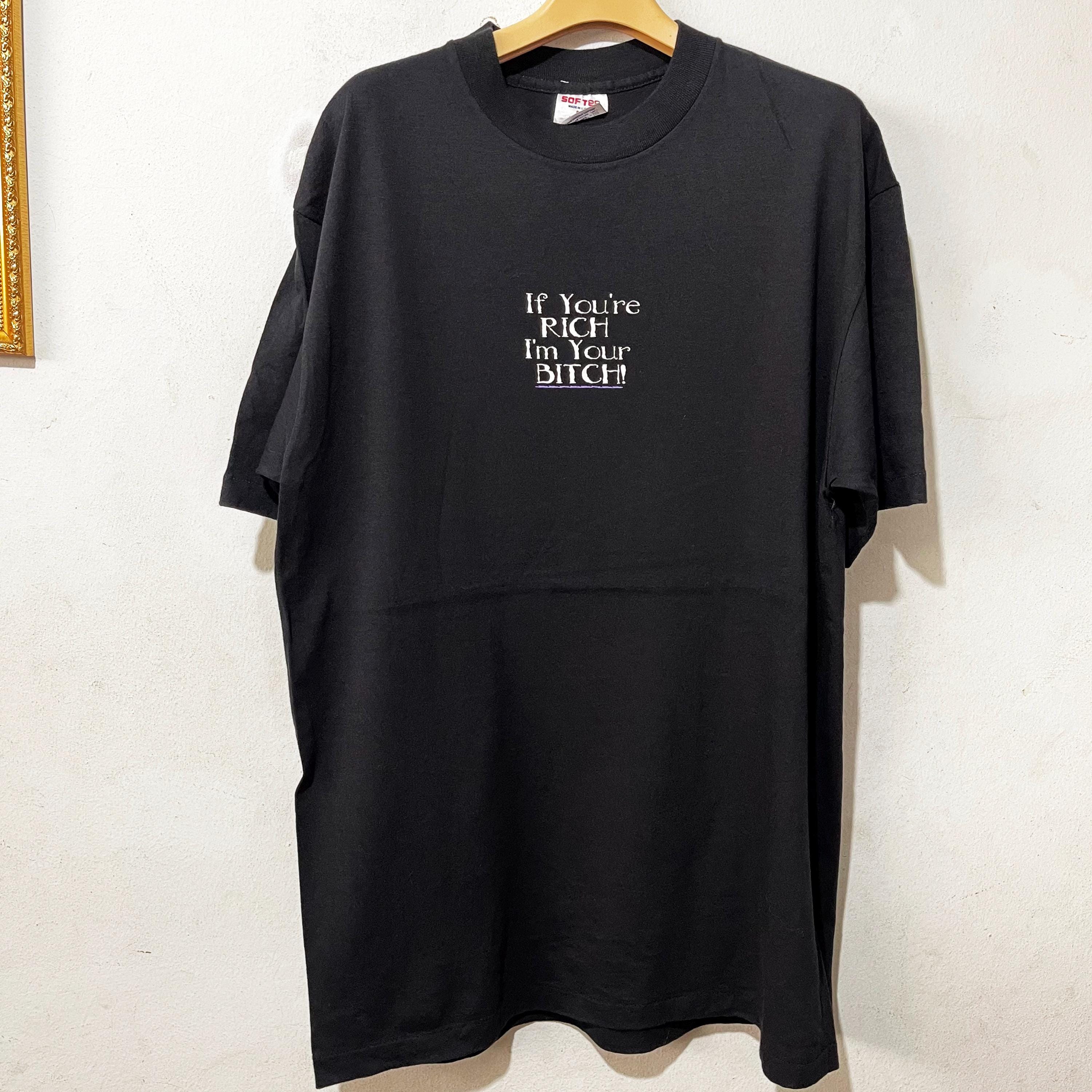 Vintage 90s Saying Shirt Size L Vintage "If You're Rich" Tee, Vintage Quote Shirt, Vintage Slogan Shirt