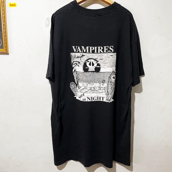 90年代ヴィンテージ ヴァンパイア サーフ・アット・ナイト Tシャツ 