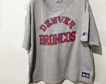 Vintage 90s Denver Broncos NFL T-Shirt Size XL