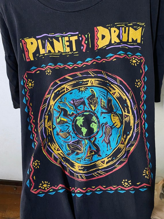 Vintage 1991 Planet Drums Mickey Hart of Grateful… - image 2