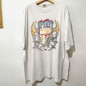 Maglietta vintage anni '90 Free Spirit taglia XXL, maglietta vintage dei nativi americani, maglietta vintage del sud-ovest, maglietta vintage boho