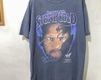 Vintage 1998 Stone Cold Steve Austin WWF T-Shirt Tee L