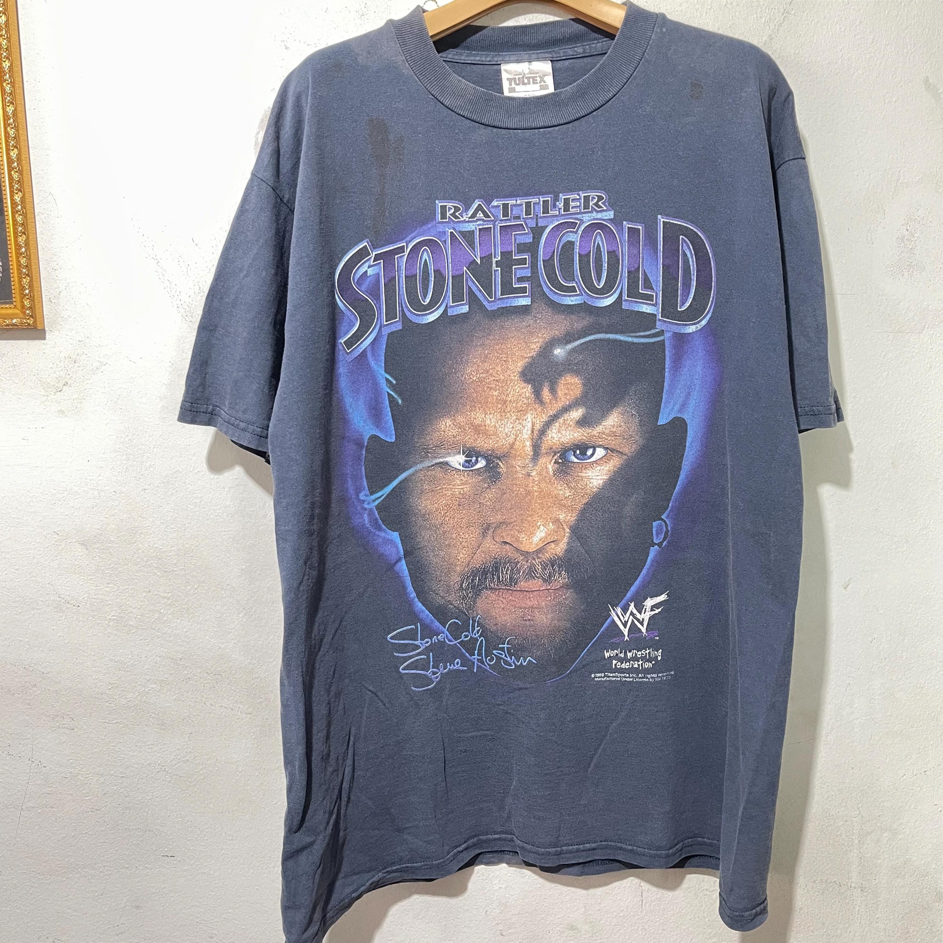 Vintage 1998 Stone Cold Steve Austin WWF T-shirt Tee L - Etsy Israel
