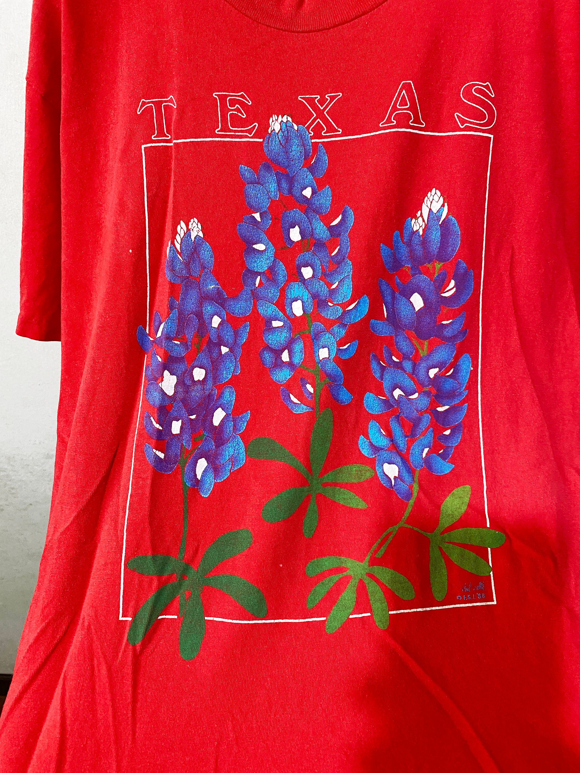 【90size】house on the hill Tシャツ　flower Flower Smiley Shirt Floral Top Indie Clothes Aesthetic