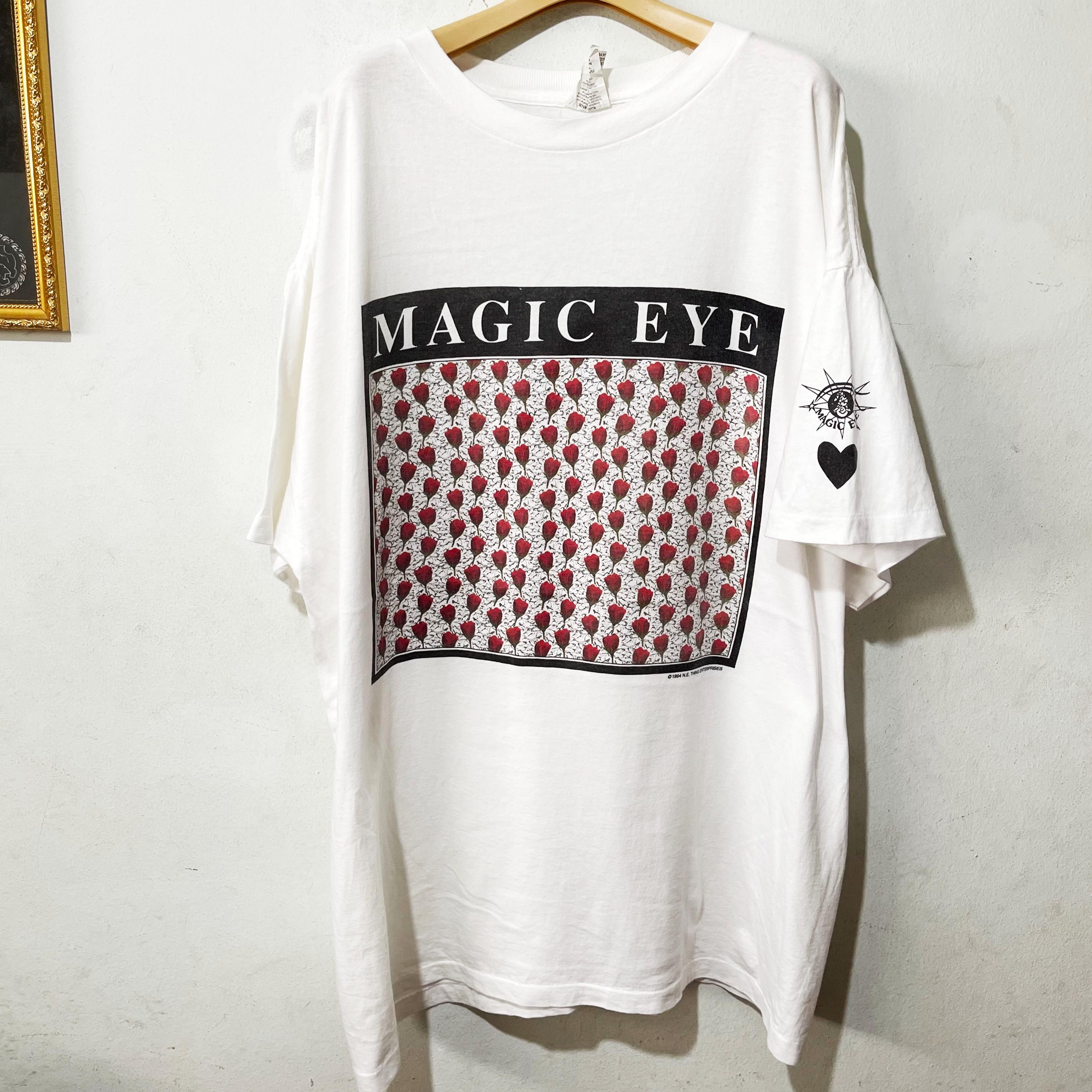 ヴィンテージ 90年代 サイケデリック マジックアイ Tシャツ サイズ 