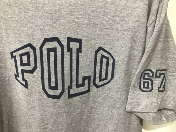 Vintage 90s Polo Ralph Lauren RL 67 T-shirt Size L - Etsy