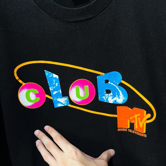 Vintage 90s MTV T-shirt Size XL - Etsy