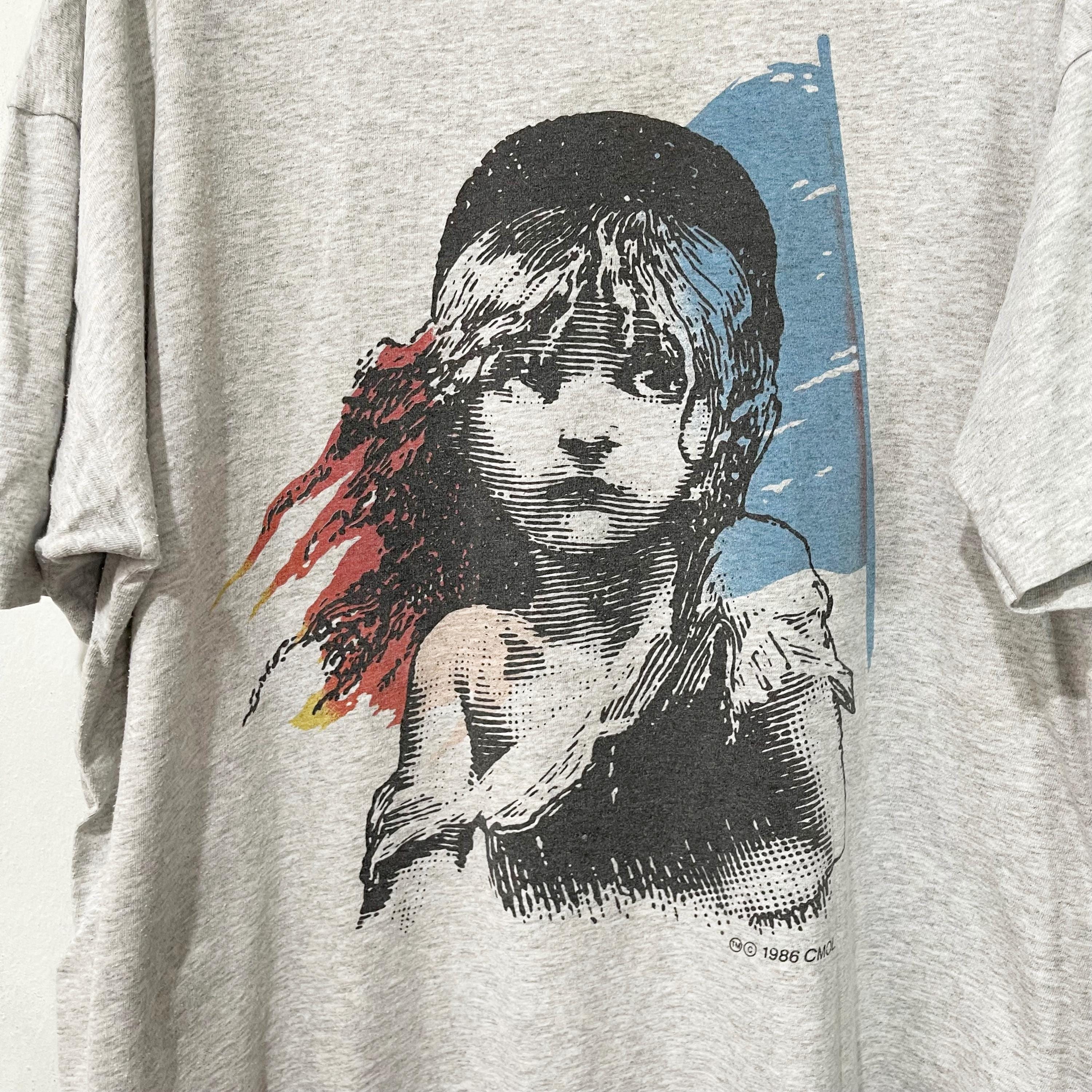Les Misérables Tシャツ Vintage 1986 Les Misérables T-shirt Size XL - Etsy