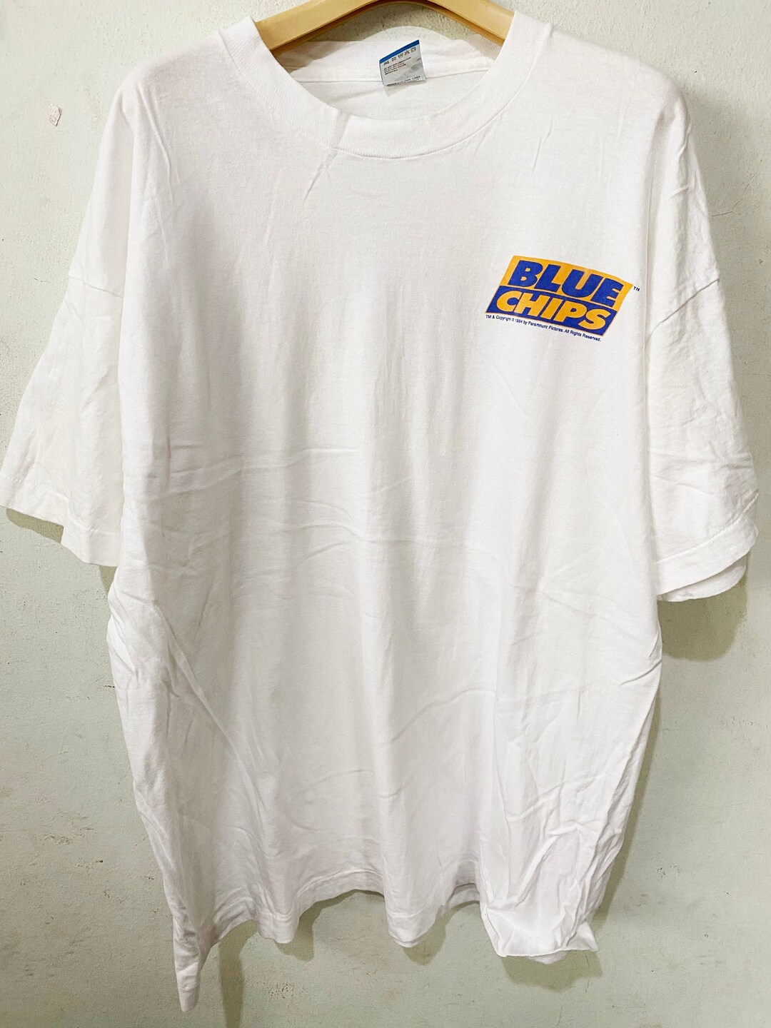 Vintage 90s Blue Chips Movie Promo Shirt Size XL - Etsy