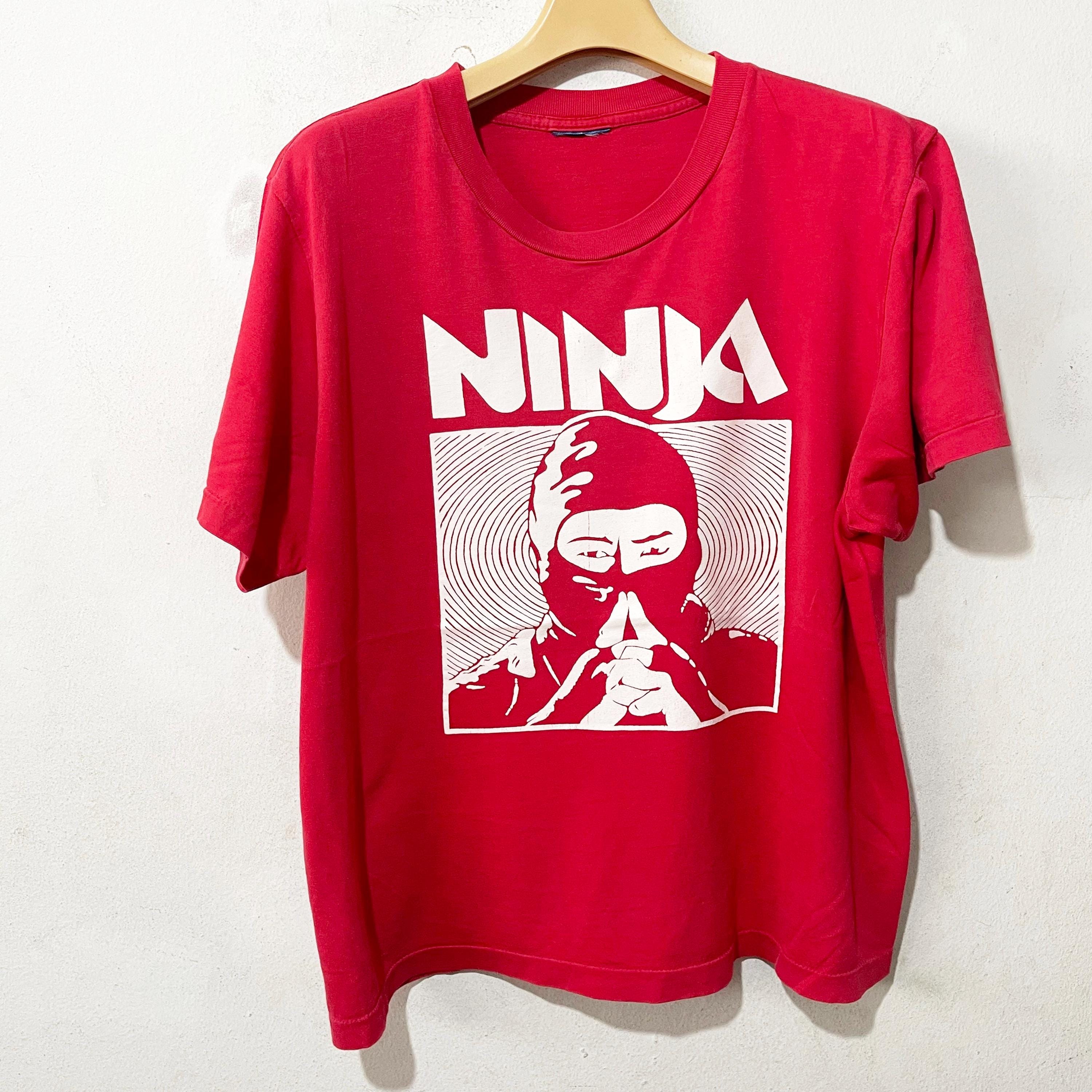 Vintage 90s Ninja Martial Arts T-shirt Size XXS - Etsy