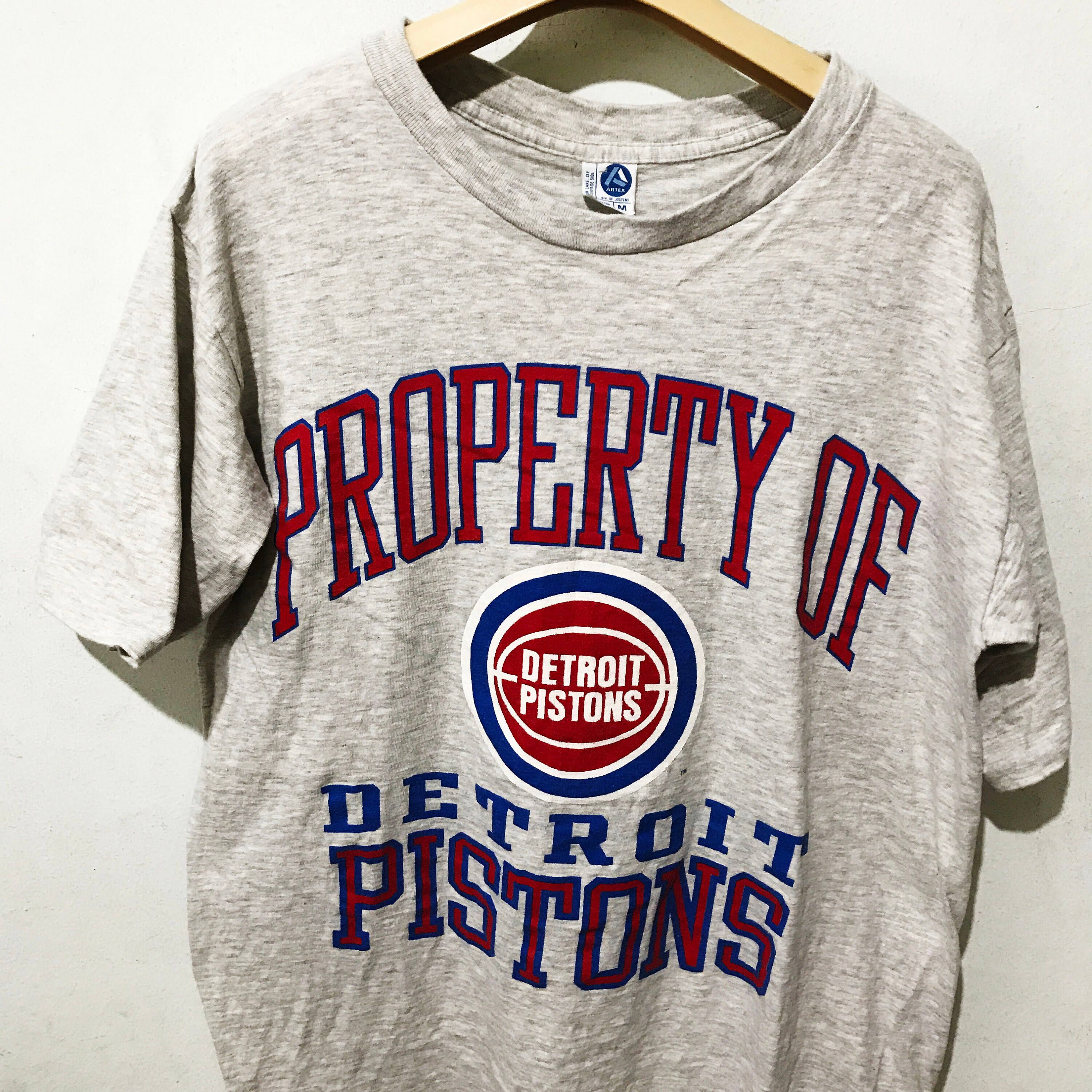 Vintage Detroit Pistons Shirt Size M Free Shipping Etsy
