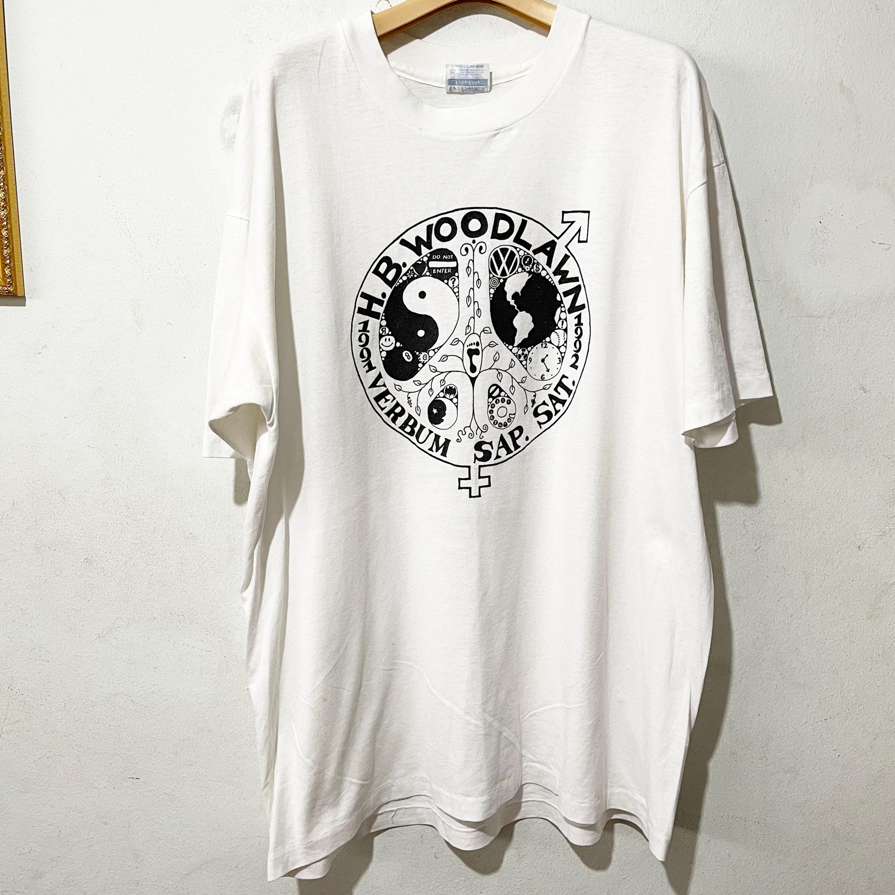 Vintage 90s Psychedelic Peace Yin Yang T-shirt Size XL - Etsy