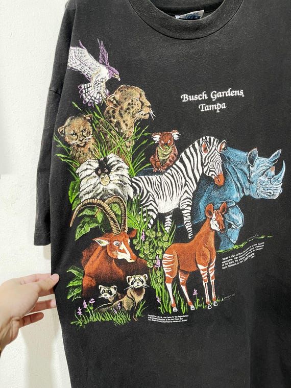 Vintage 90s San Diego Zoo T-shirt Size XL - Etsy