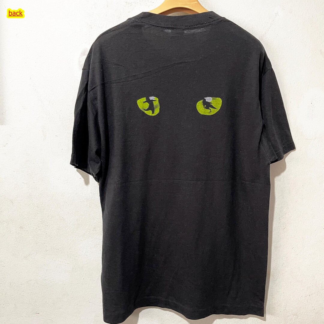 Vintage 1981 Cats Andrew Lloyd Webber T-shirt Size L - Etsy