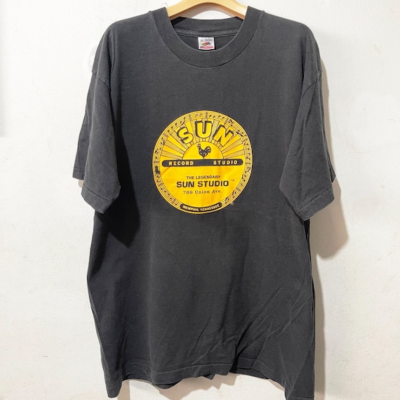 Vintage 90s Sun Records T-shirt Size XL - Etsy