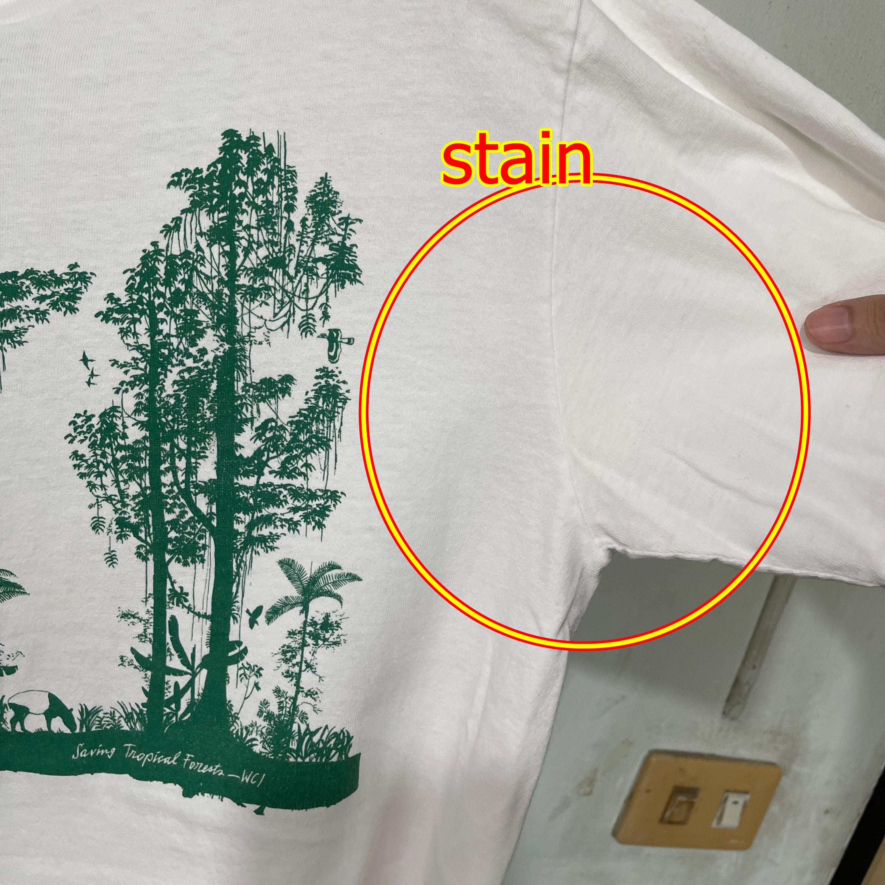 Vintage 90s Tropical Forest T-shirt Size M - Etsy