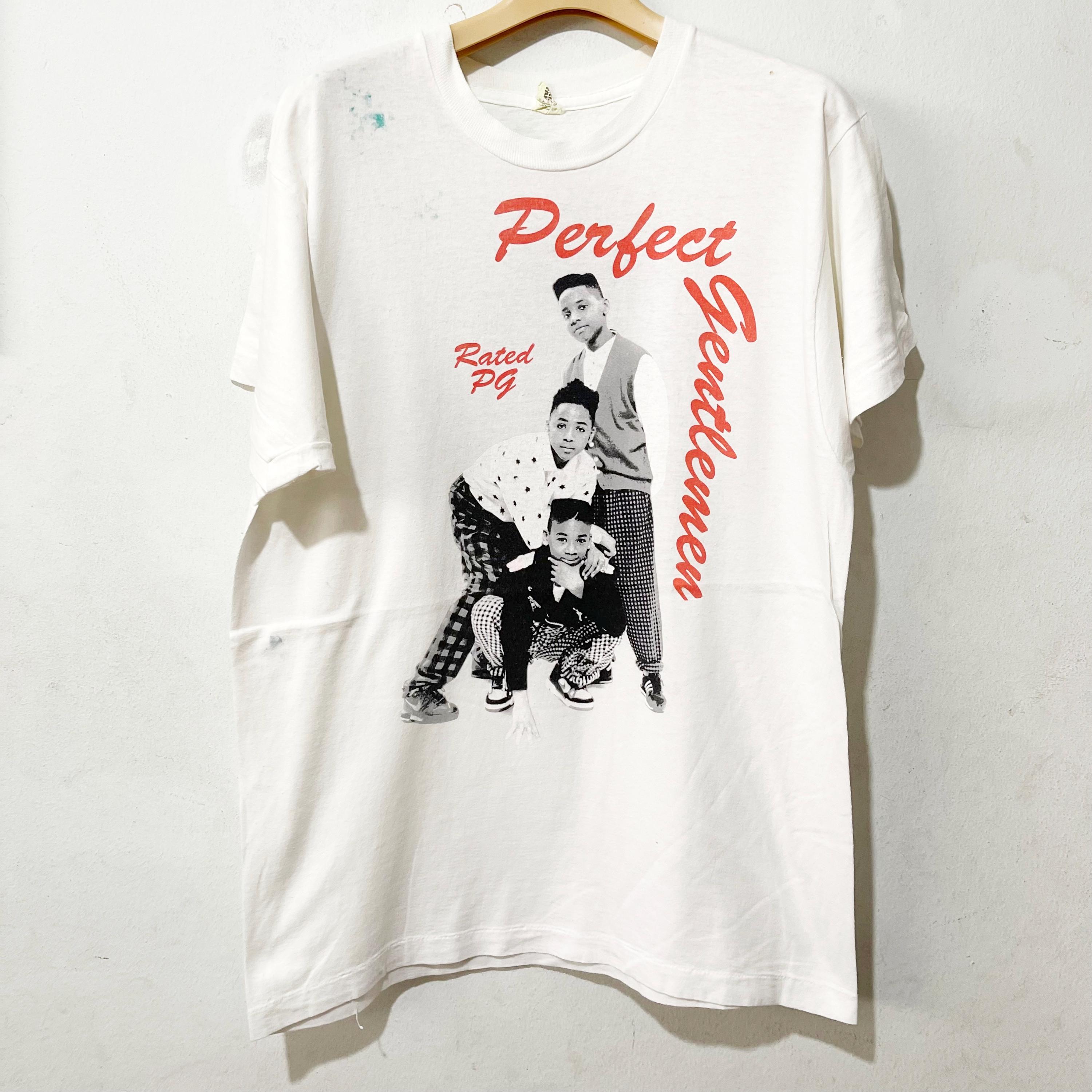 90s Perfect Gentlemen ヴィンテージ Hanes Tシャツ Vintage 90s Perfect Gentlemen T-shirt Size L - Etsy