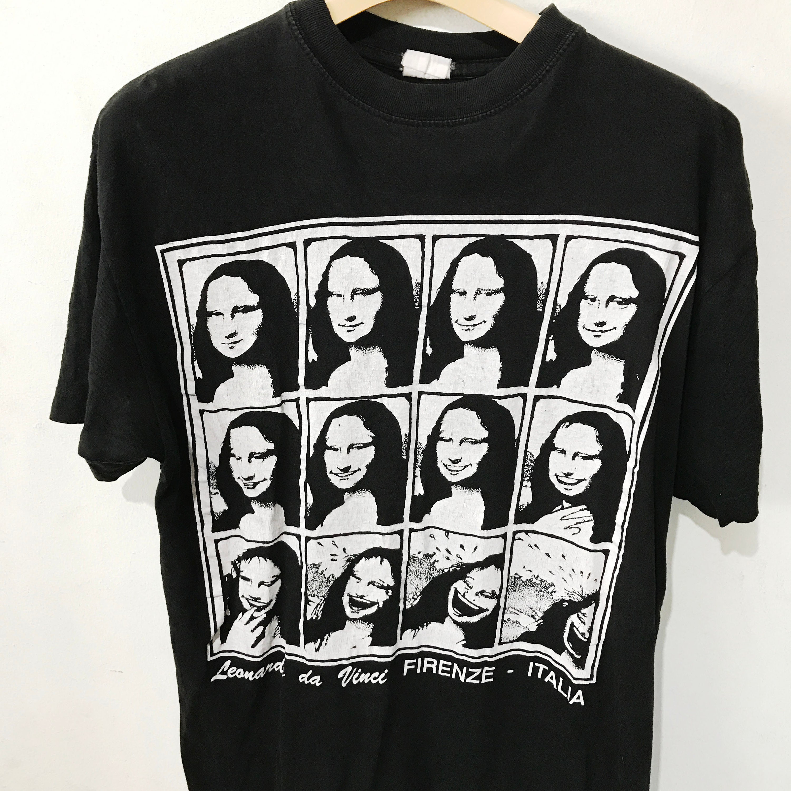 Vintage 90s Mona Lisa Shirt Size M - Etsy