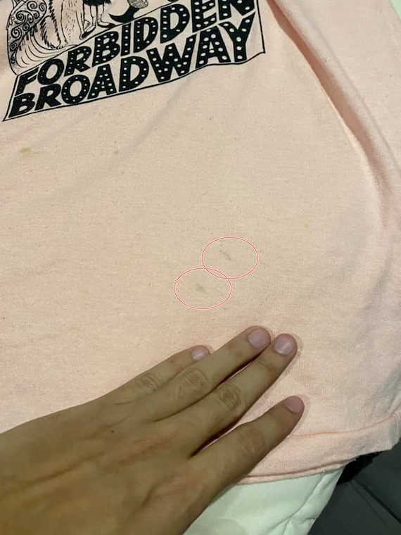 Vintage 80s Forbidden Broadway Shirt Size S Free Shipping