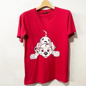 Vintage 101 Dalmatian Shirt Size XXS Vintage Dog Shirt, Vintage Pet Shirt, Vintage Cartoon Shirt, Vintage Animal Shirt