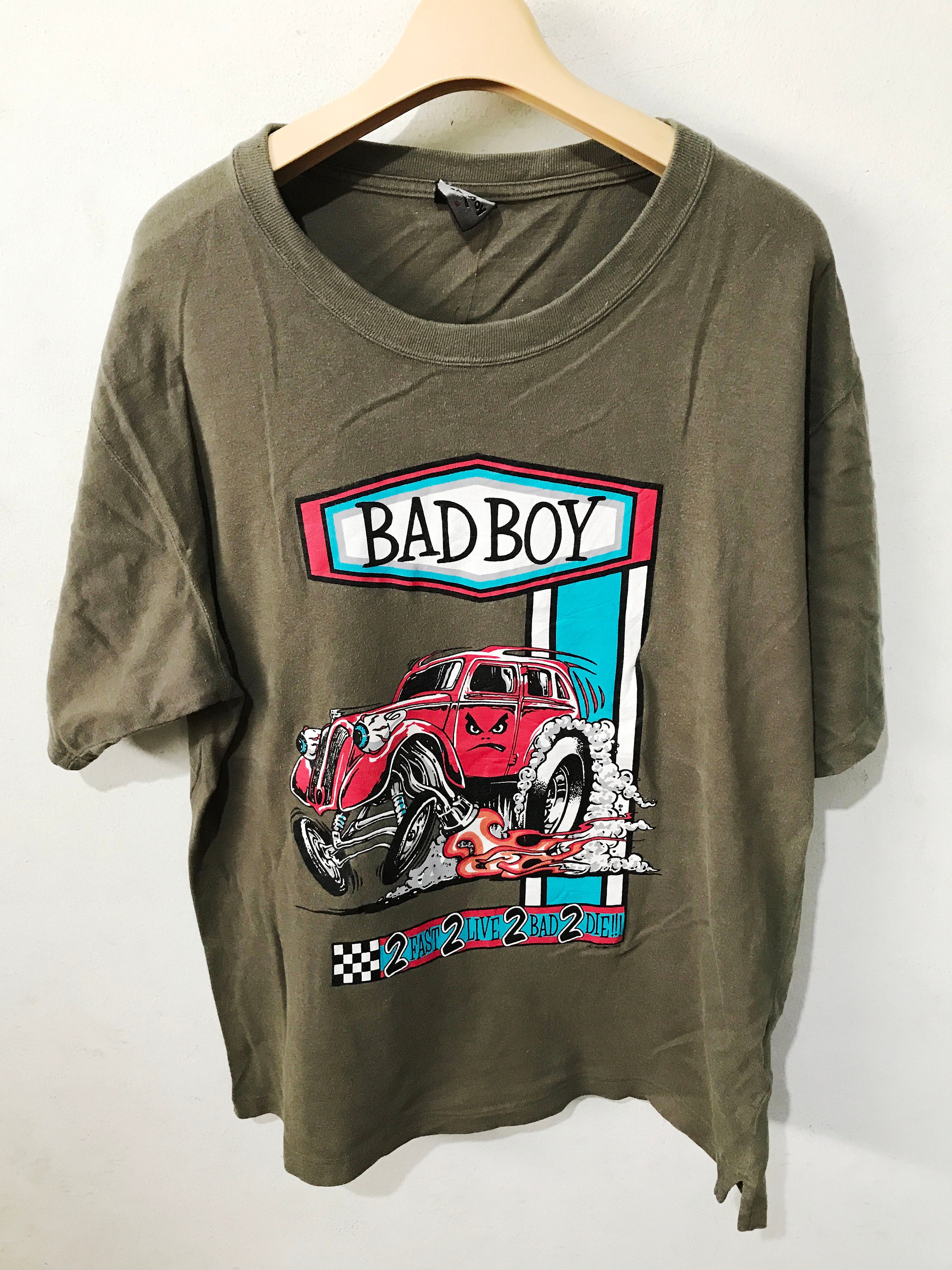 Vintage 1995 Bad Boy Club Shirt Size M Free Shipping Etsy
