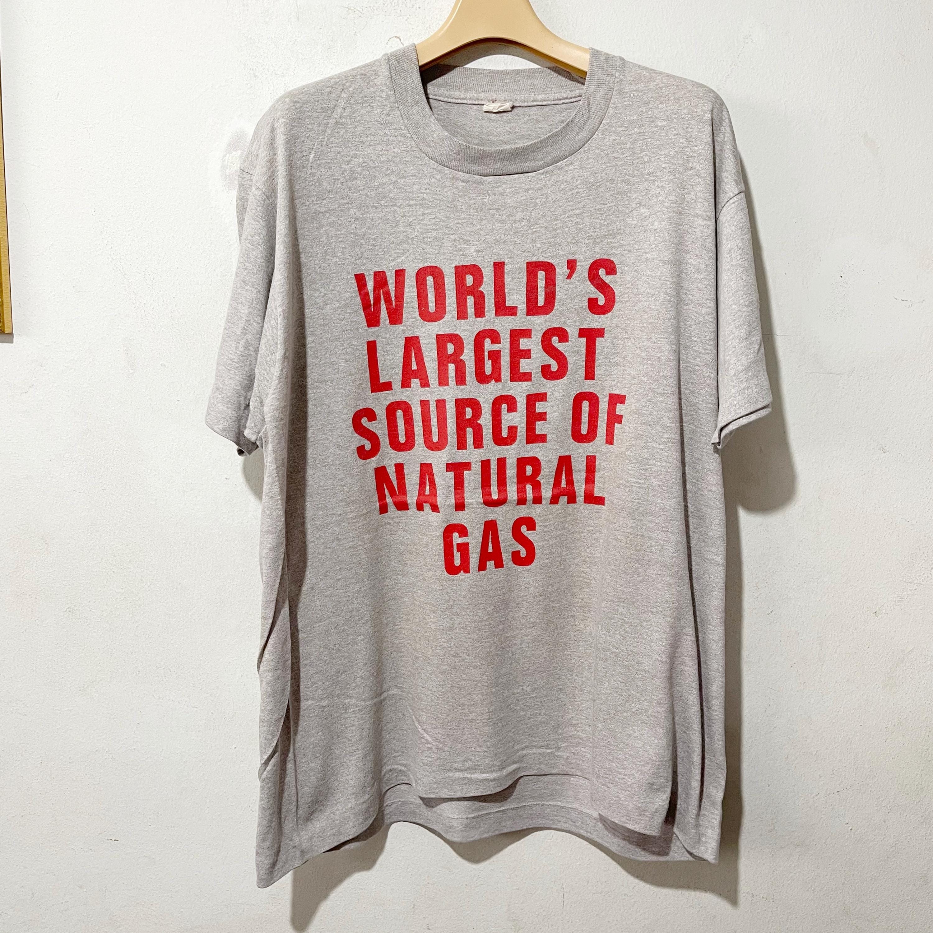 Vintage 90s Worlds Largest Source of Natural Gas T-shirt Size XL