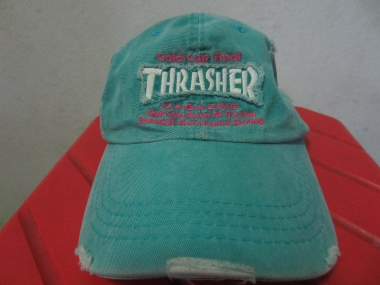 Thrasher dad cap cheap