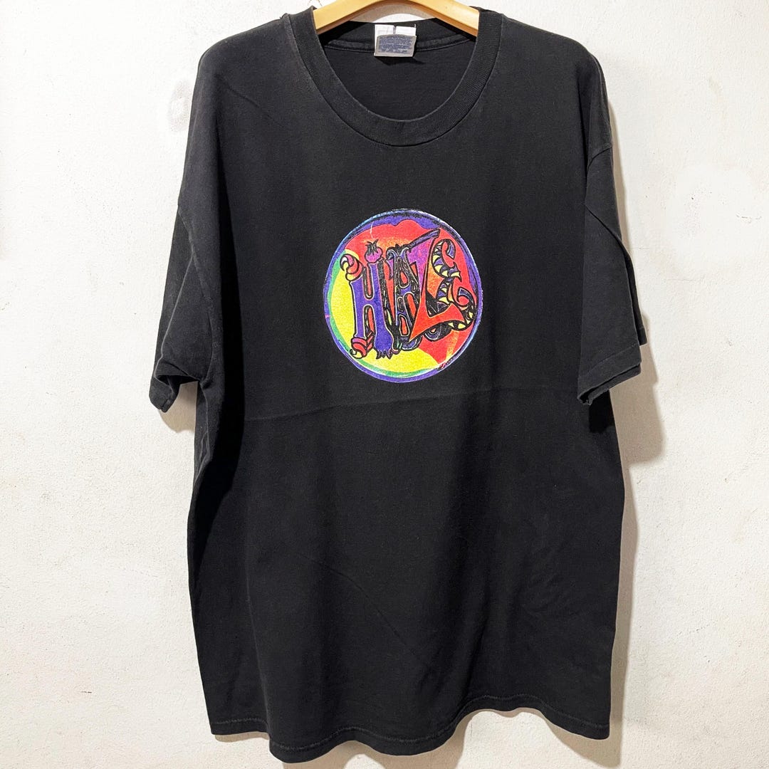 Vintage 90s Psychedelic Eric Haze T-shirt Size XL - Etsy