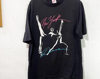Vintage 1988 New York Dance T-Shirt Size L
