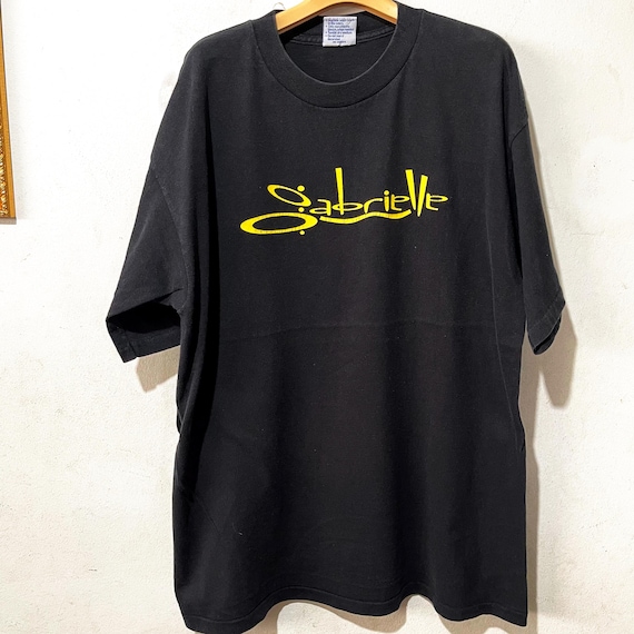 Vintage 90s Gabrielle T-shirt Size XL - Etsy