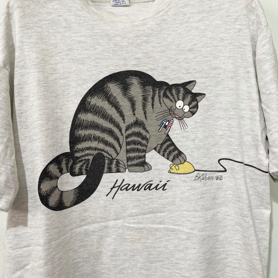 ヴィンテージ 90年代 B Kliban キャット クレイジー シャツ ハワイ T
