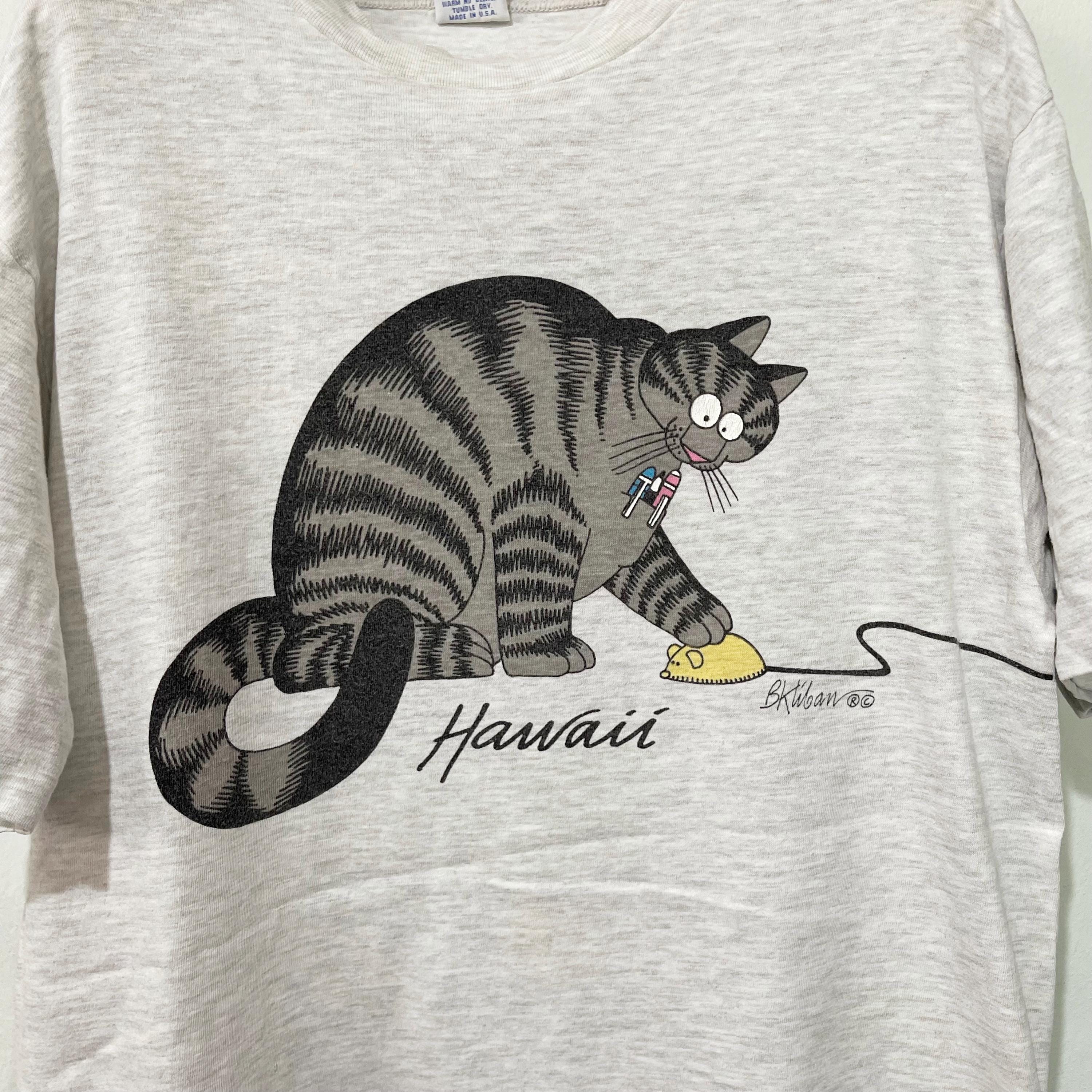 ヴィンテージ 90年代 B Kliban キャット クレイジー シャツ ハワイ T