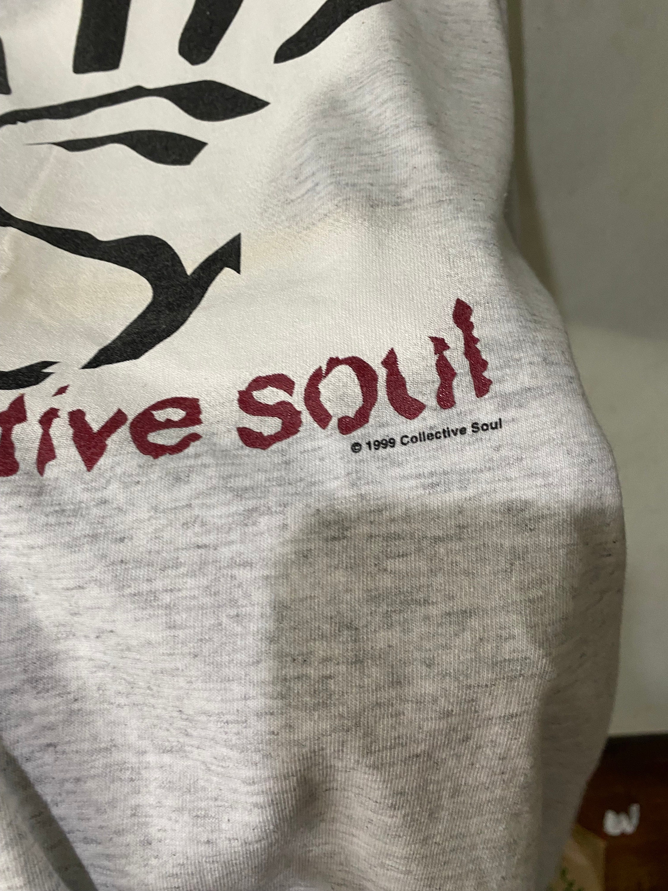COLLECTIVE SOUL Tシャツ 1999 ビンテージ Vintage 1999 Collective Soul T-shirt Rock Band Tour Graphic