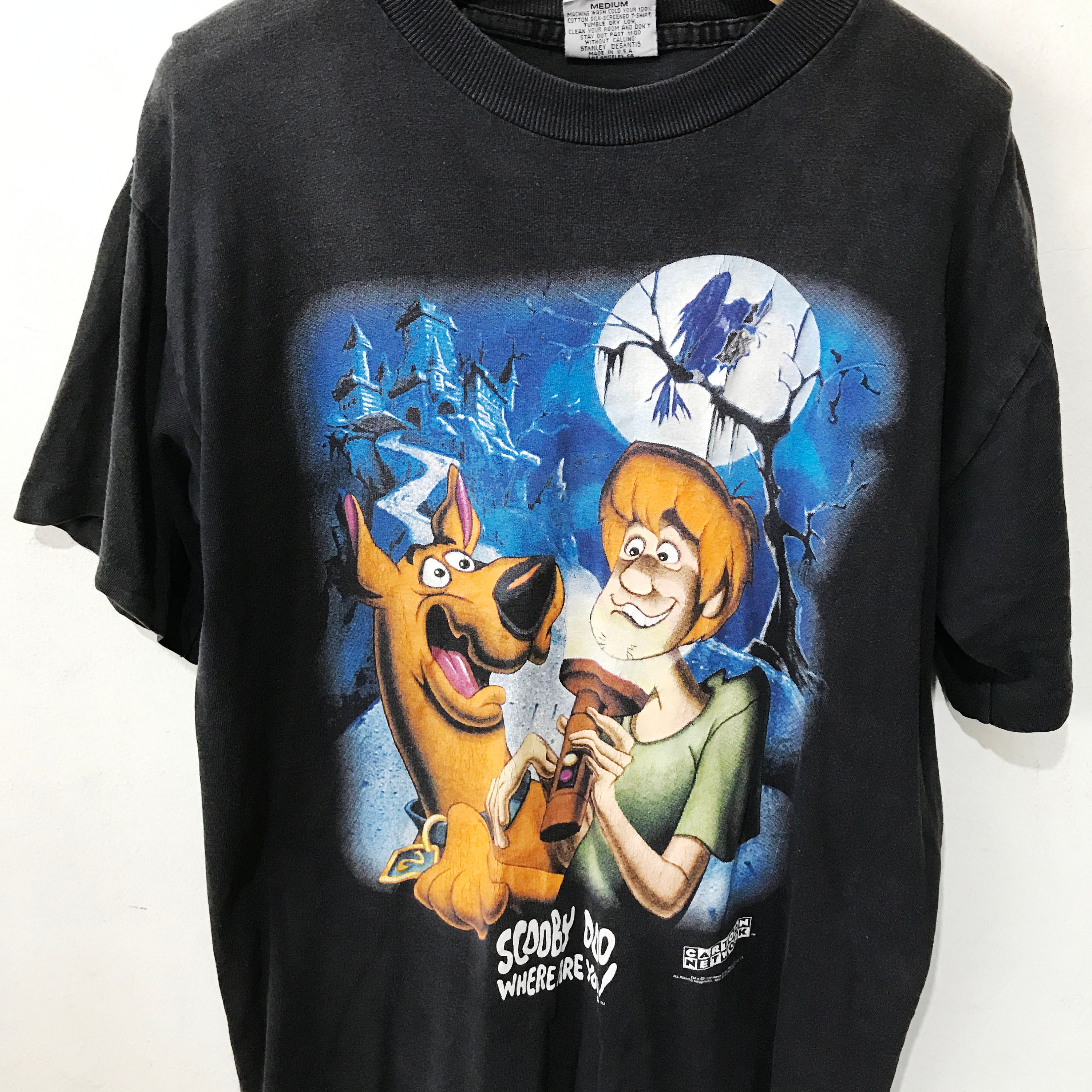 Vintage 1996 Scooby Doo Cartoon Network Shirt Size M Free | Etsy