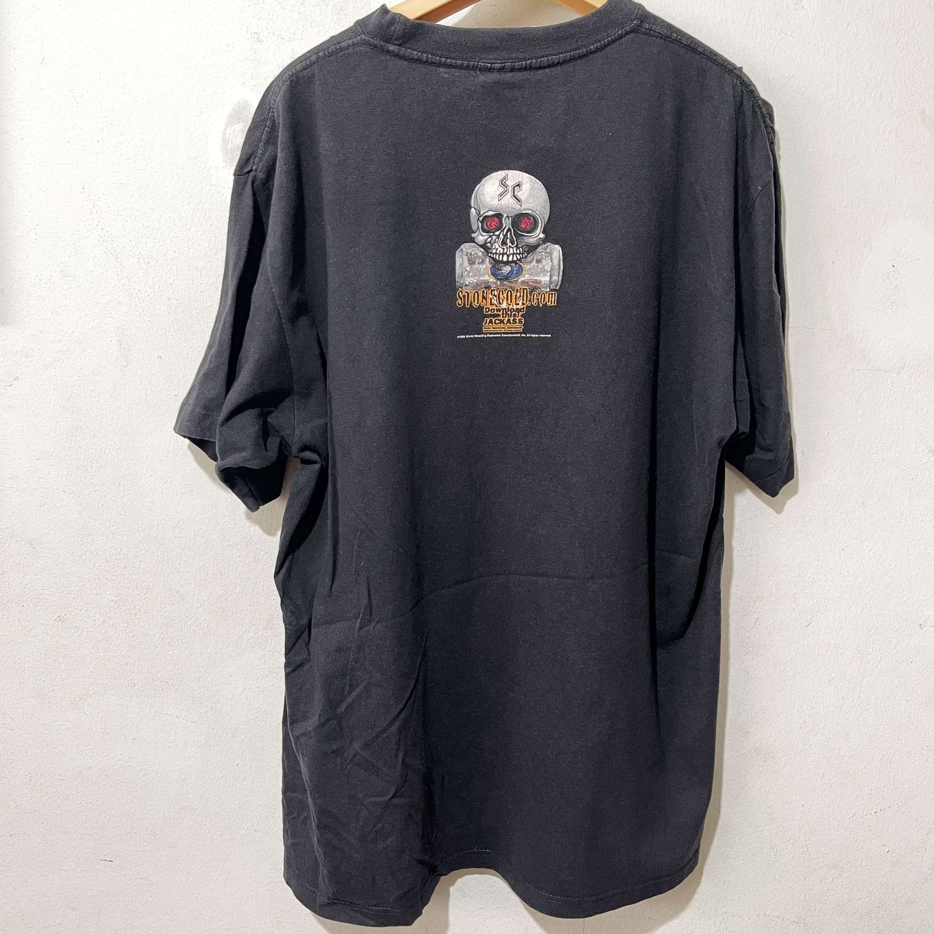 Vintage 90s Stone Cold WWF T-shirt Size L–XL - Etsy Vintage 90s Stone Cold WWF T-shirt Size L–XL - Etsy