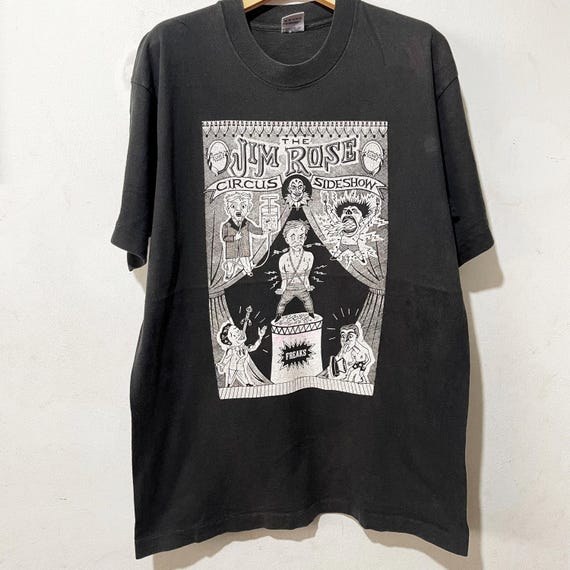 90s Jim Rose Circus ヴィンテージ Tシャツ　シングルステッチ ヴィンテージ 90年代 ジム・ローズ サーカス Tシャツ サイズ L - Etsy 日本