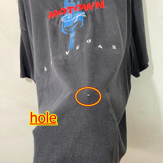 Vintage 90s Motown Cafe Las Vegas T-shirt Size XXL - Etsy