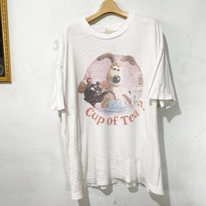 Vintage wallace and gromit t shirt - Etsy 日本
