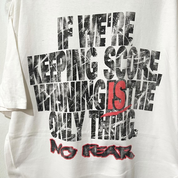 極フェード90s XL NO FEAR メッセージ vtg Tシャツ sk8 fit=scale-down,w=1200