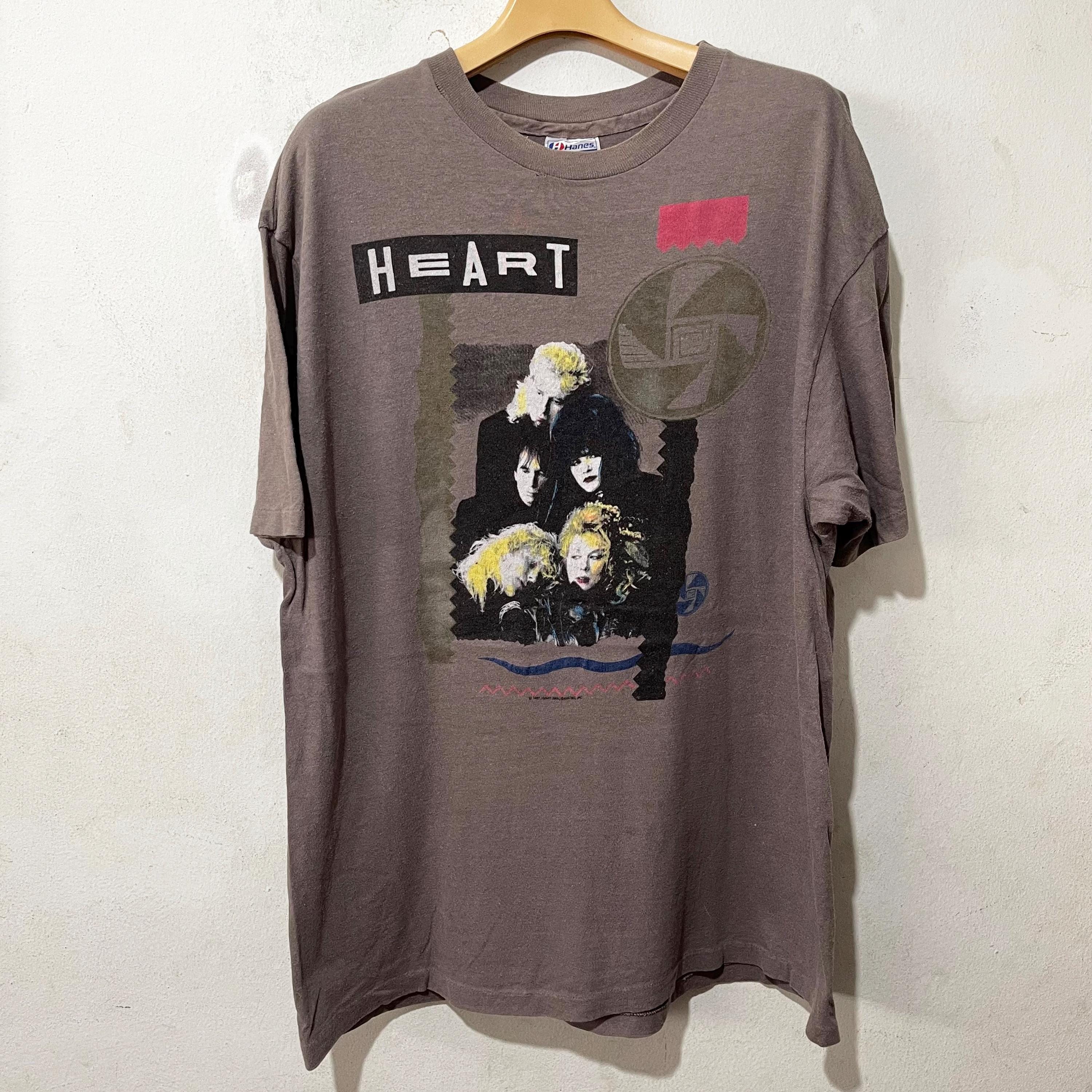 ヴィンテージ 1987 ハート・バッド・アニマルズ ツアー Tシャツ サイズ
