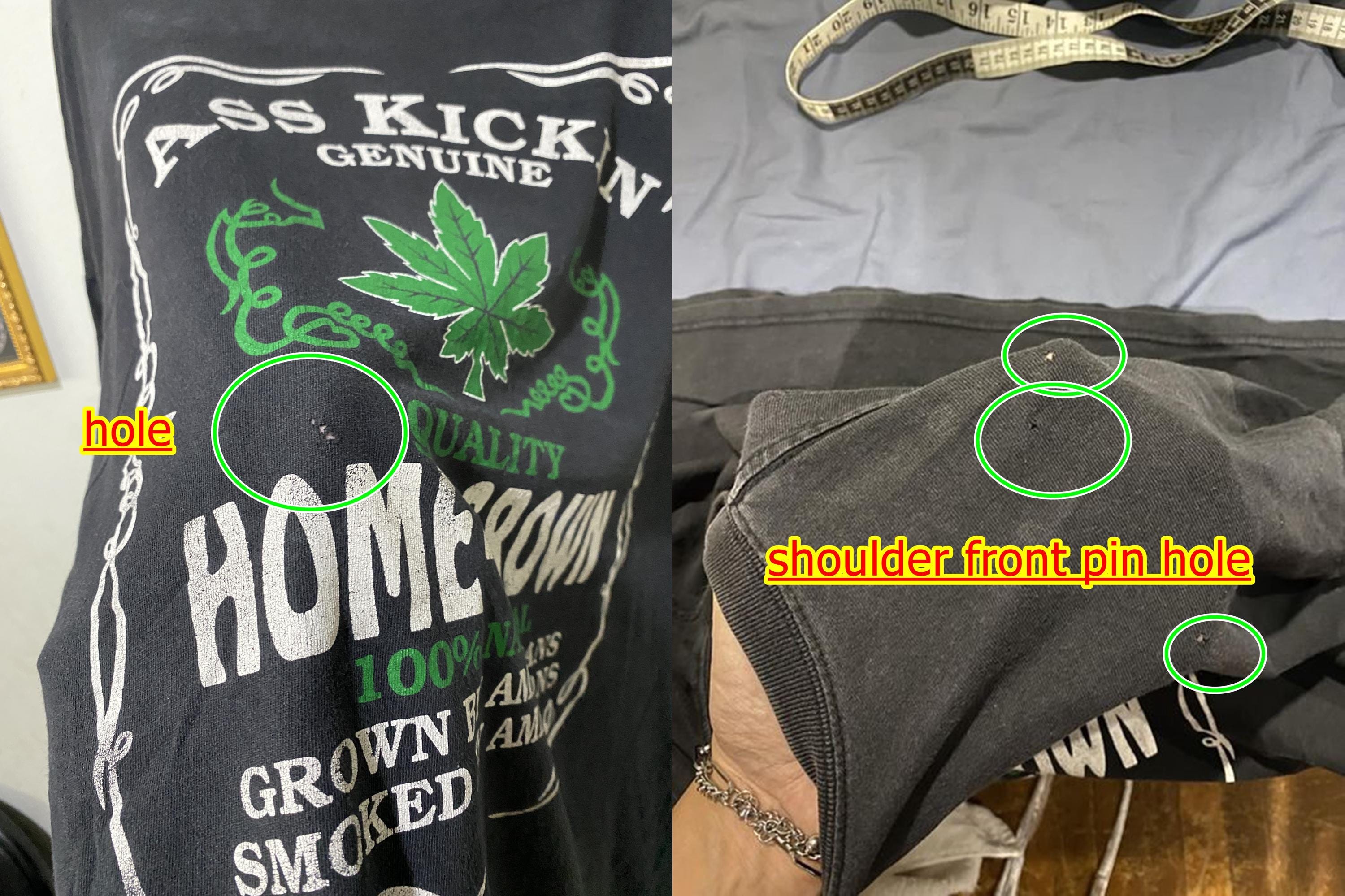 Vintage Ass Kickin Home Grown Marijuana T-shirt Size XXL - Etsy