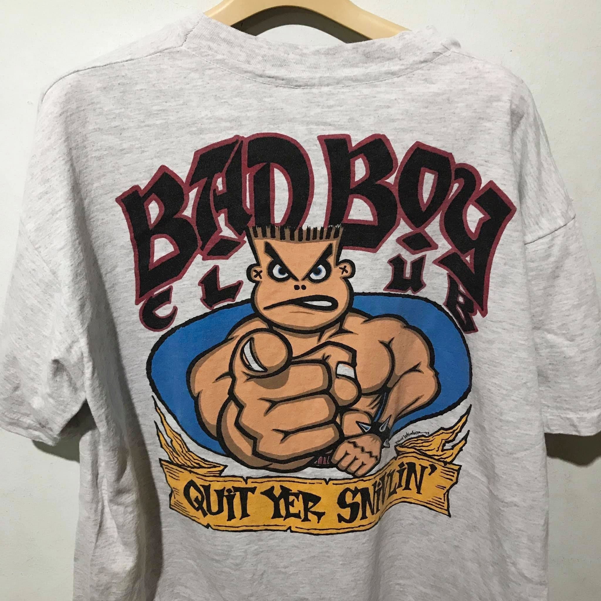 Vintage 90s Bad Boy Club Shirt Size XL Free Shipping - Etsy