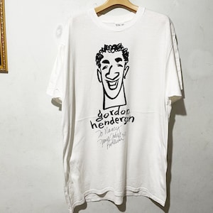 Vintage 90s Gordon Henderson Shirt Size XL Vintage Fashion Designer Tee, Vintage Designer Tee