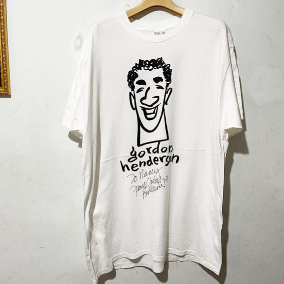 Vintage 90s Gordon Henderson T-shirt Size XL - Etsy