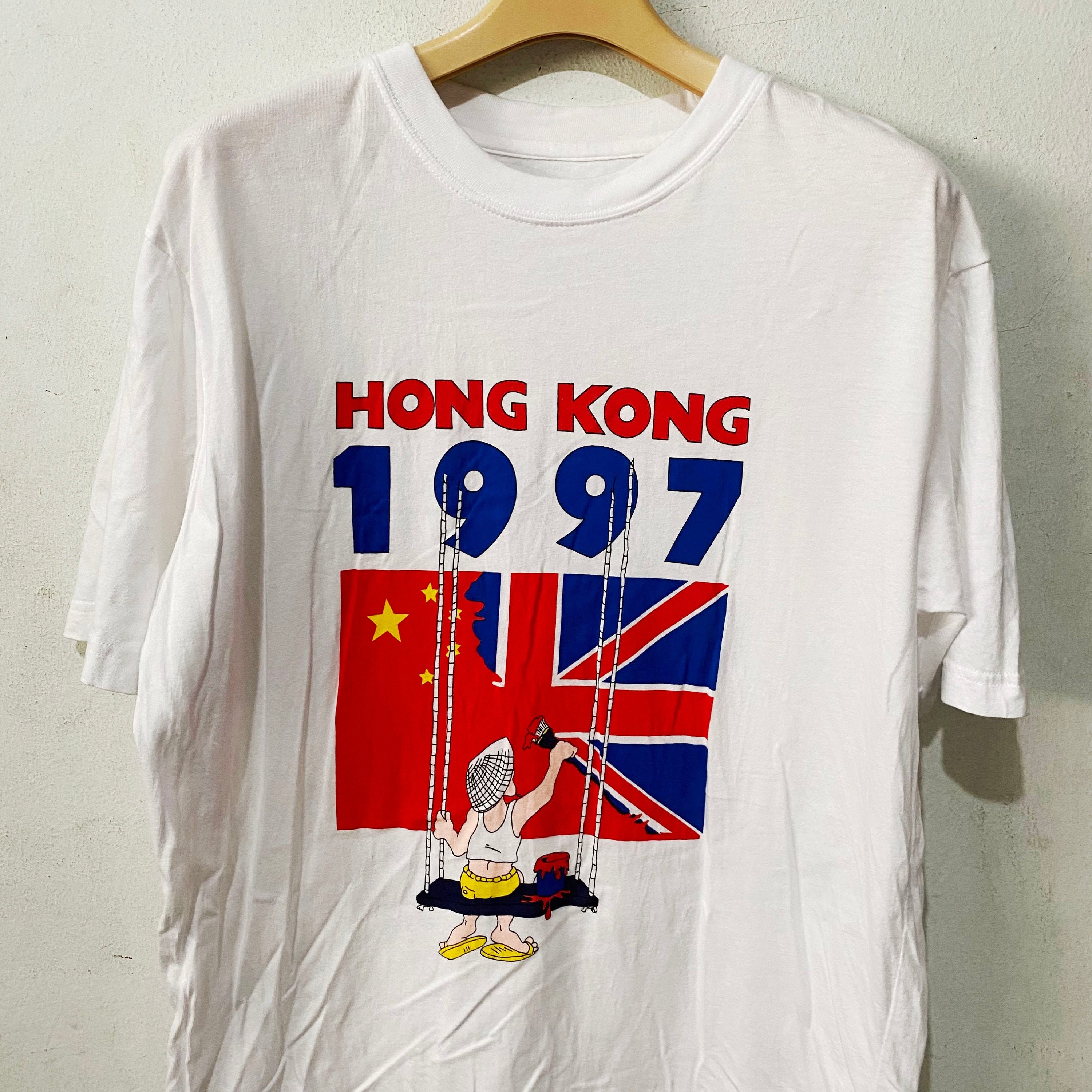 Vintage 1997 Hong Kong Shirt Size M 