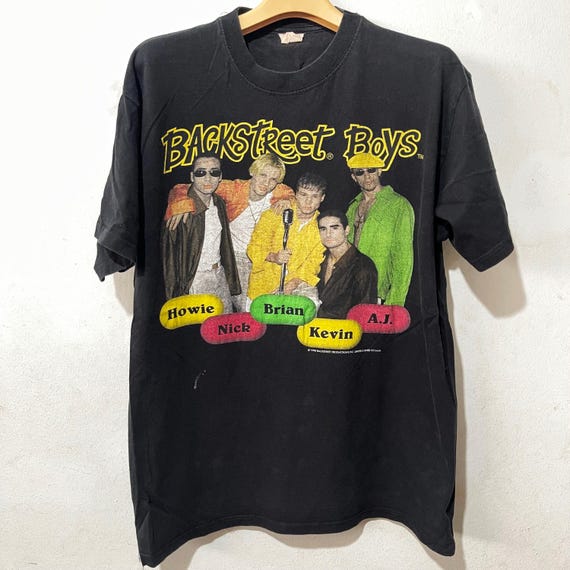 Vintage 1998 Backstreet Boys T-shirt Size M - Etsy