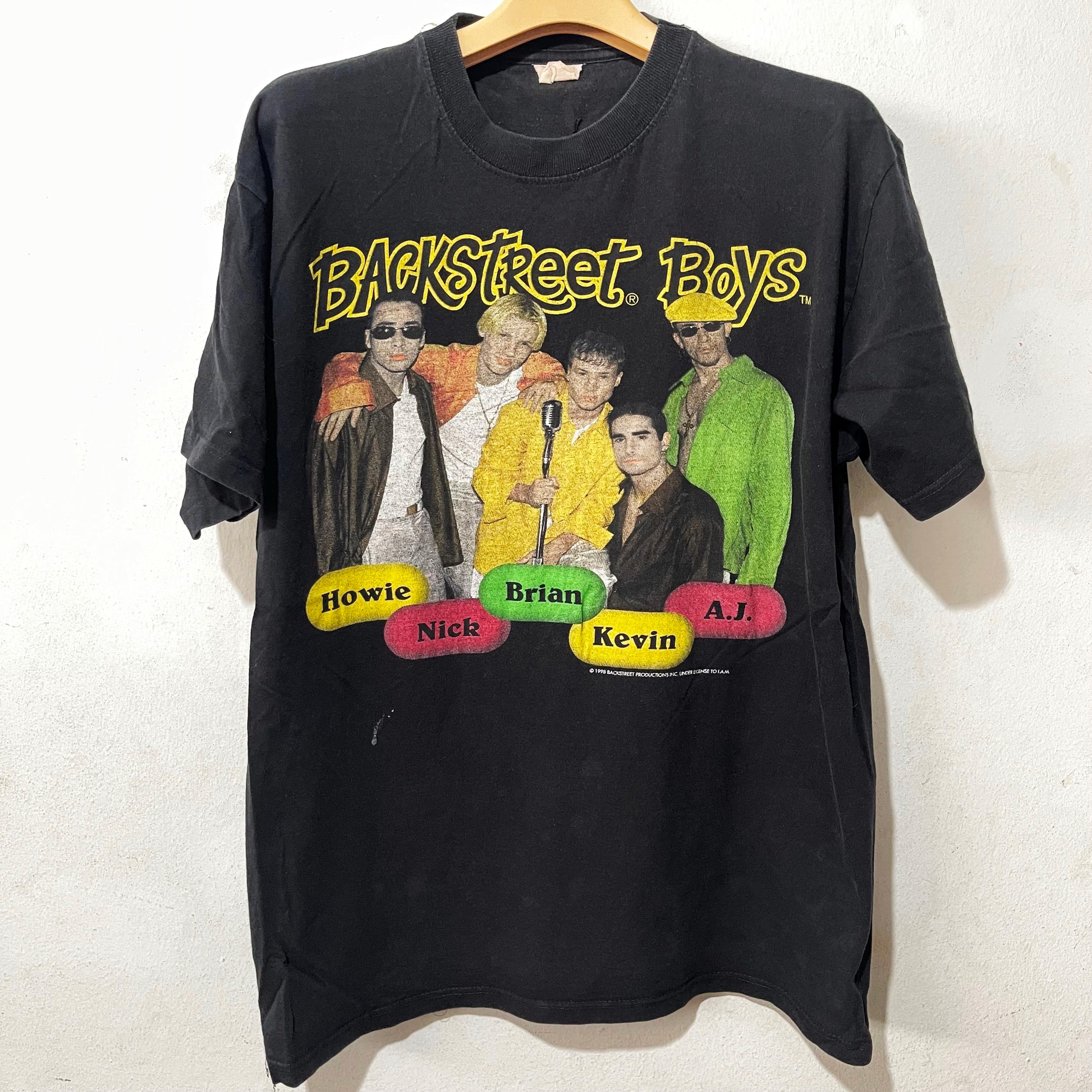 【vintage】Backstreet Boys Tシャツ 1998 Vintage 1998 Backstreet Boys T-shirt Boy Band Music Tour Graphic