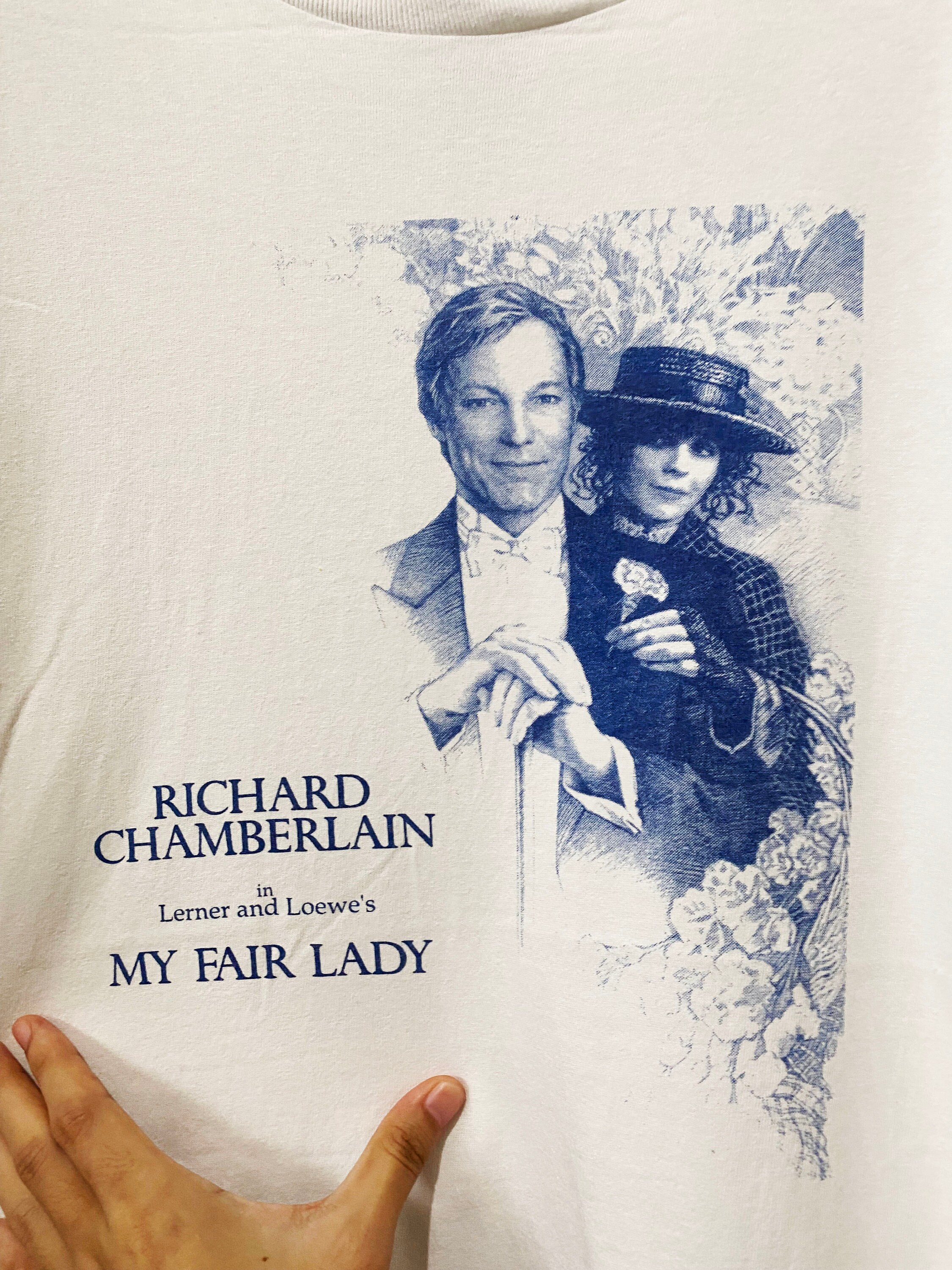 90s MY FAIR LADY マイフェアレディ ムービー ラグラン Tシャツ Vintage 90s My Fair Lady Musical Shirt Size XL Vintage