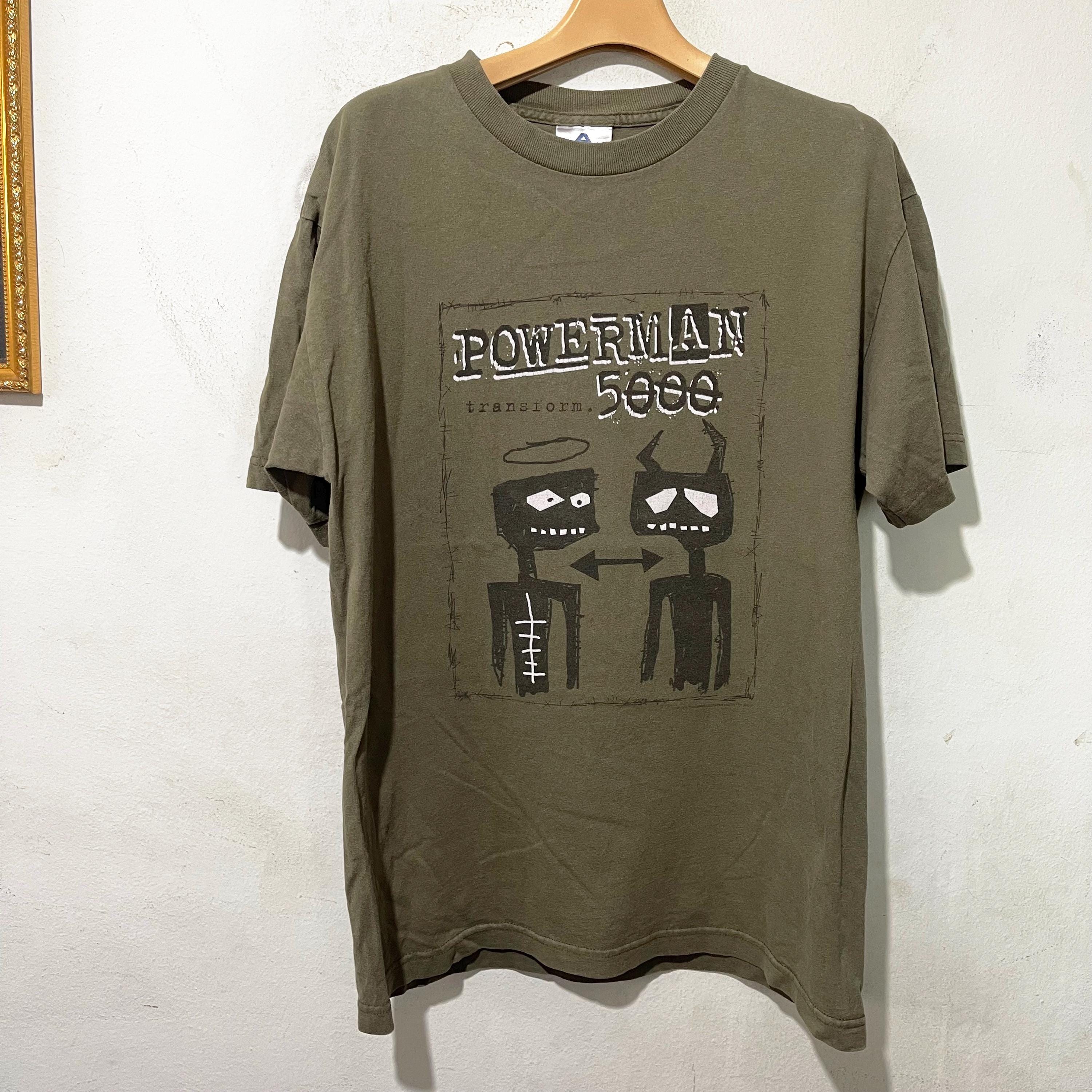 ヴィンテージ 2003 パワーマン 5000 トランスフォーム Tシャツ サイズ 
