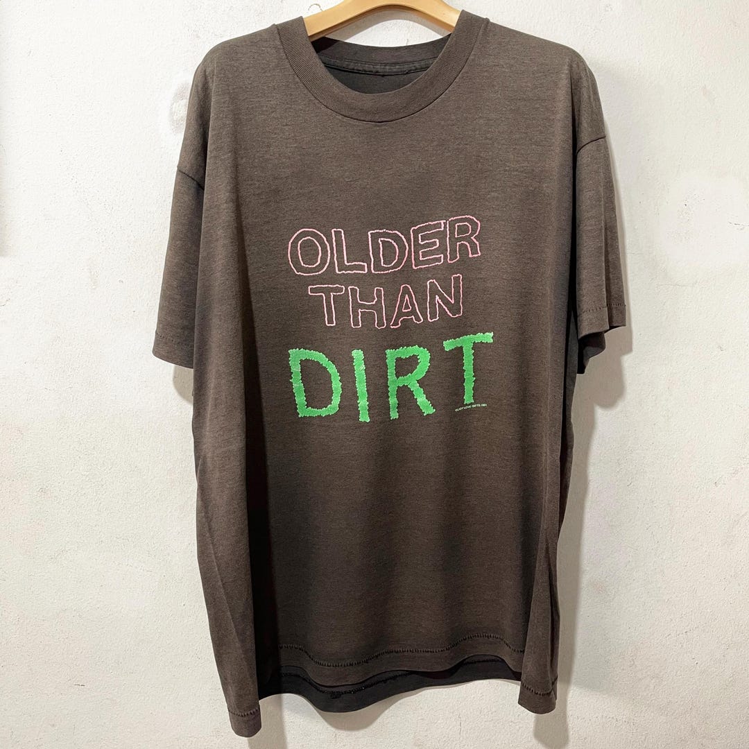90年代ヴィンテージ オールド・ザン・ダート Tシャツ サイズXL - Etsy 日本